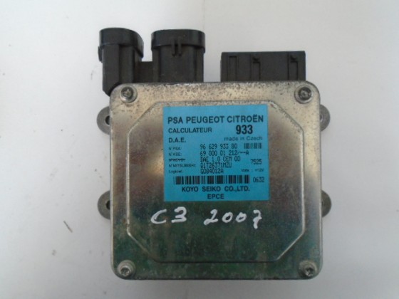 Centralina coluna direção Citroen C3 1.4 HDI refº 96 629 933 80 - 178161